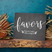 エレガント黒板は結婚色覚症状を好む フォトプラーク (側面)