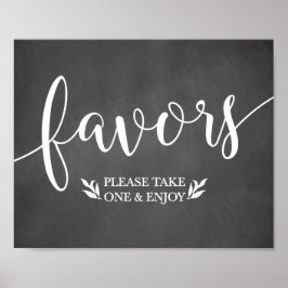 エレガント黒板は結婚色覚症状を好む ポスター