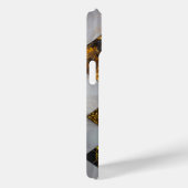エレガント黒金ゴールド銀幾何学模様 Case-Mate iPhoneケース (裏面 / 右)
