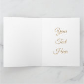 エレガント10周年 カード (内部)