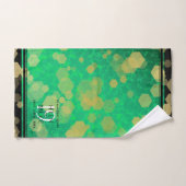 エレガント19日ジェイド結婚記念日 バスタオルセット (ハンドタオル)