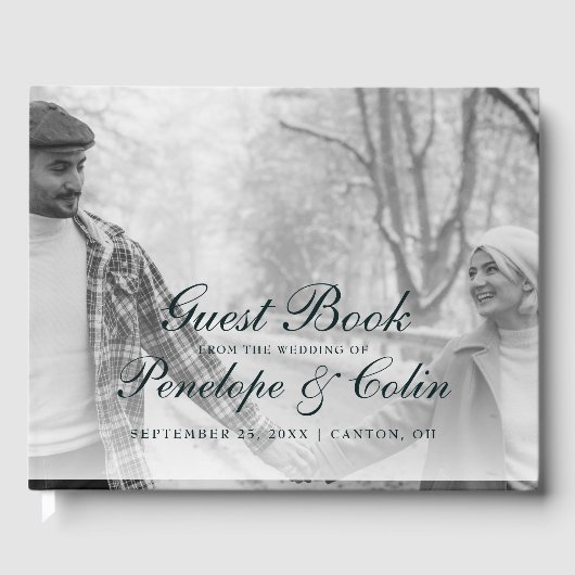 エレガント2フォトライブラリー結婚ブック ゲストブック (正面)