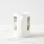 エレガント2枚おばあちゃん ボーンチャイナマグカップ (裏面)