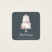 エレガント3層ケーキベーカリーのプロファイルカード (正面)
