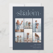 エレガント6フォトコラージシャロムハヌカー シーズンカード (正面)