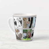 エレガント8カスタムラテマググ カフェラテマグ (左アングル)