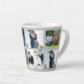 エレガント8カスタムラテマググ カフェラテマグ (右アングル)