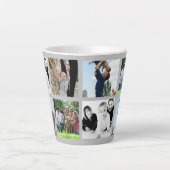 エレガント8カスタムラテマググ カフェラテマグ (正面)