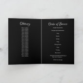 エレガント8写真愛想メモリ追悼式 プログラム (内部)