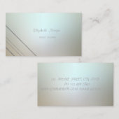 エレガント おしゃれ モダン,きらきら ストライプ 名刺 (正面/裏面)