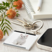 エレガント&かわいい猫アクセサリー キーホルダー (正面右)