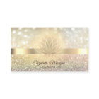 エレガント ぼやけゴールド 水連 ヨガインストラクター