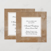 エレガント アンティーク グランジ ヴィンテージ イタリアン ウォール 招待状 (正面/裏面)