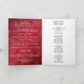 エレガント・ウエディング・プログモダンラム・ハート・レッド プログラム (内部)