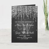 エレガント・ウエディング・プログラム・ナイト・デズル・ブラック プログラム (正面)