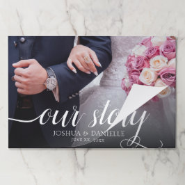 エレガント オウア ストーリー フォト ウェディング 手書き ペーパーパッド