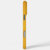 エレガント オレンジ レザー Case-Mate iPhoneケース (裏面 / 右)