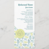 エレガント オーク ツリー レストラン スリムライン メニュー (正面)