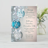 エレガント・オーナメンツ　ホリデーパーティー招待状 招待状 (スタンド正面)