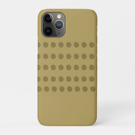 エレガント オールドゴールド Case-Mate iPhoneケース (裏)