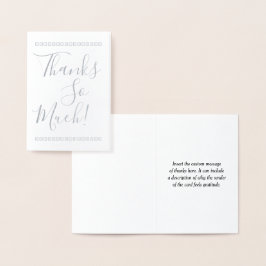 エレガント&カスタマイズは感謝していたくさん！ カード