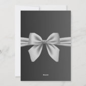 エレガント&カスタマイズ可能な結婚式招待状 シーズンカード (裏面)