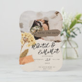 エレガント&カスタムウェディング招待状カード✨ (スタンド正面)