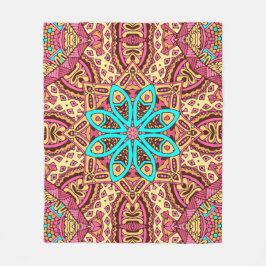 エレガント カラフル シームレス パターン シャワー カーテン フリースブランケット