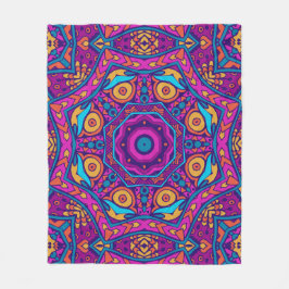 エレガント カラフル シームレス パターン シャワー カーテン フリースブランケット