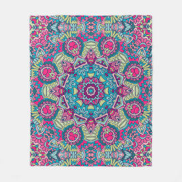 エレガント カラフル シームレス パターン シャワー カーテン フリースブランケット