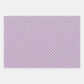 エレガント カラフル ライト レトロ タルタン プリント ラッピングペーパーシート (正面3)