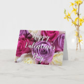 エレガント カラフル ローズ フラワーベストフレンド カード (黄色い花)