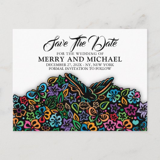 エレガント・カラー・オブ・ライフ・デザイン発表 案内ポストカード (正面)