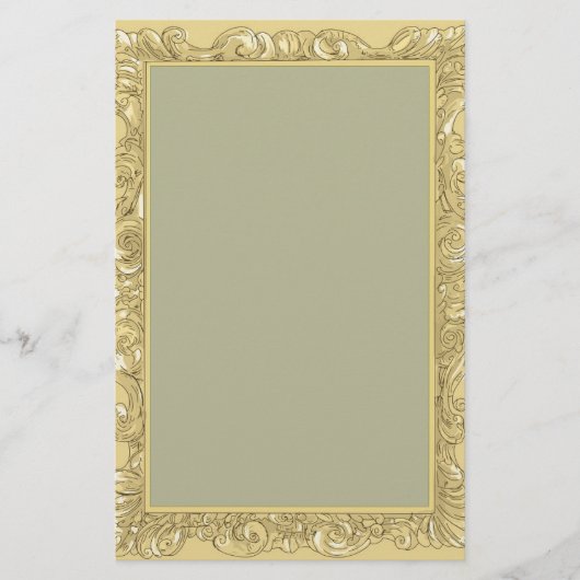 エレガント カラー オーダーメイド 便箋 (正面)