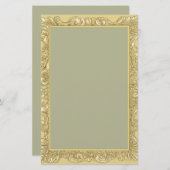 エレガント カラー オーダーメイド 便箋 (正面/裏面)