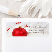 エレガント,クスタイリッシュリスマスボール ラベル (インサイチュ)