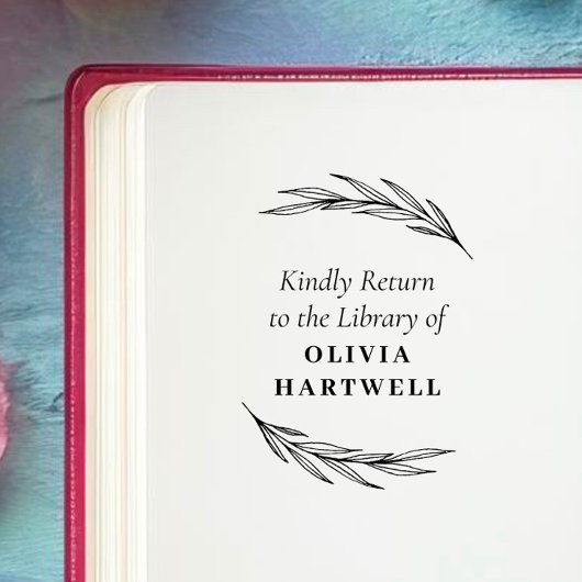 エレガント&クラシックカスタム ラバースタンプ