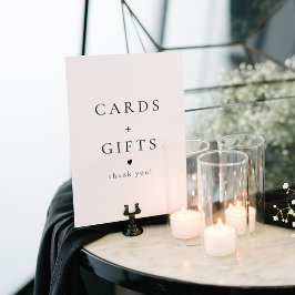 エレガント クラシック ミニマル カード＆ギフト サイン