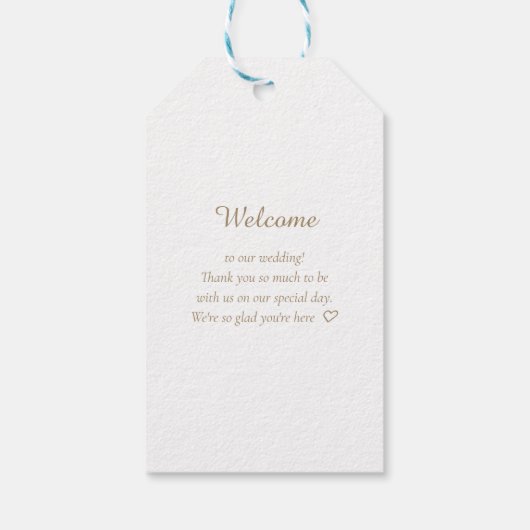 エレガント,クラシック,モノグラム結婚, s ギフトタグ (裏面)