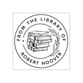 エレガント クラシック リーフ ブック ライブラリー オブ ラバースタンプ (インプリント)