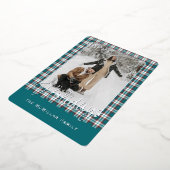 エレガント クラシック ルスティック プライド パターン ゴールド 箔シーズンカード (回転した状態)