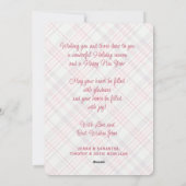 エレガント クラシック ルスティック プライド パターン シーズンカード (裏面)