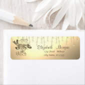 エレガント，クリスマスベル，クリスマスライト，金ゴールド ラベル (インサイチュ)