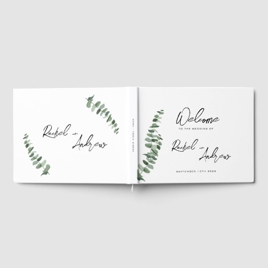 エレガント ゲストブック (全面)