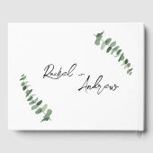 エレガント ゲストブック (裏面)