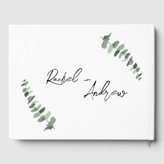 エレガント ゲストブック (裏面)