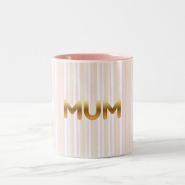 エレガント ゴールデン MUM マグカップ - シンプルな母の日ギフト