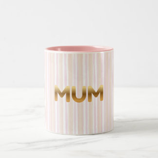 エレガント ゴールデン MUM マグカップ - シンプルな母の日ギフト