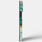 エレガント ゴールド グリーン大理石 Case-Mate iPhoneケース (裏面 / 右)
