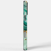 エレガント ゴールド グリーン 大理石 Case-Mate iPhoneケース (裏面 / 右)